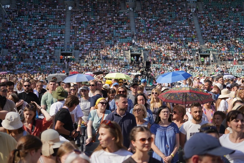Uczestnicy ChwałaMu 2023. Tarczyński Arena Wrocław