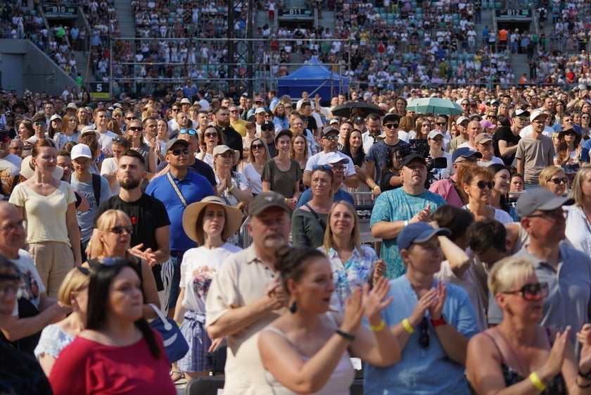 Uczestnicy ChwałaMu 2023. Tarczyński Arena Wrocław