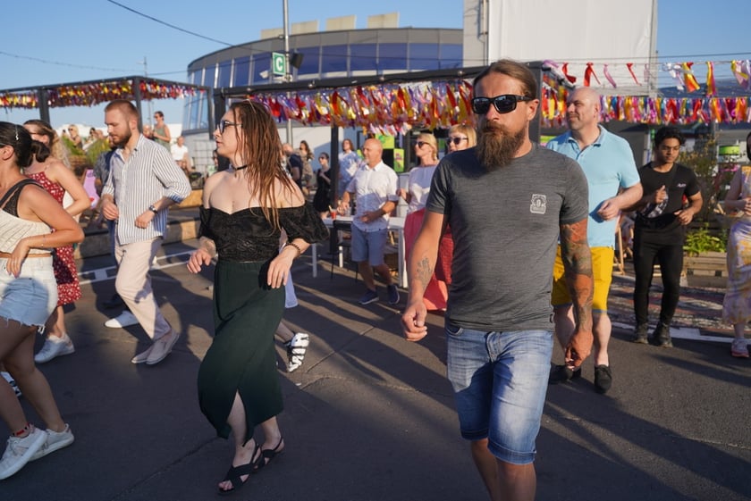 Potańcówka na Dachu ? rozgrzewające rytmy latino na szczycie Galerii Dominikańskiej