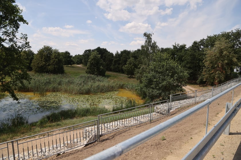 Ślęzoujście w modernizacji, lipiec 2023