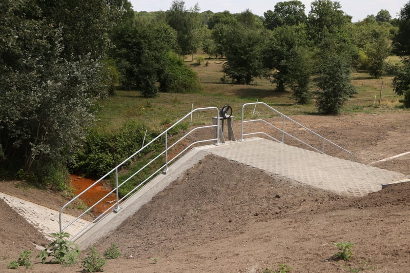Ślęzoujście w modernizacji, lipiec 2023