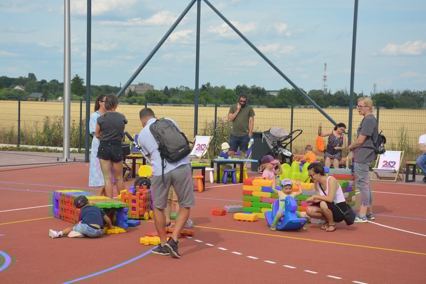 Piknik na boiskach przy szkole na Wojszycach, 23 lipca 2023