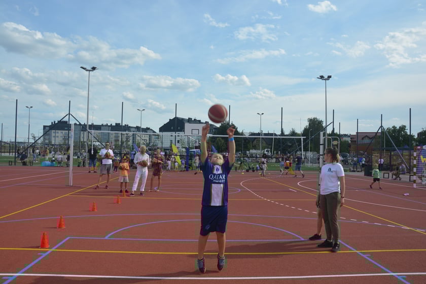 Piknik na boiskach przy szkole na Wojszycach, 23 lipca 2023