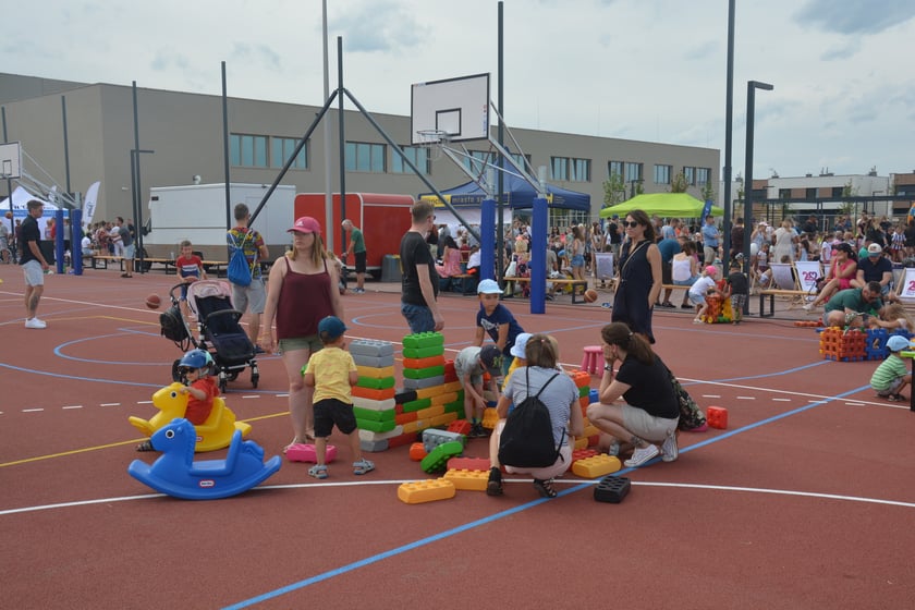 Piknik na boiskach przy szkole na Wojszycach, 23 lipca 2023