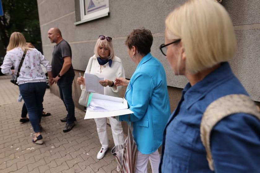 Spotkanie mieszkańców Trzonolinowca z zarządcą