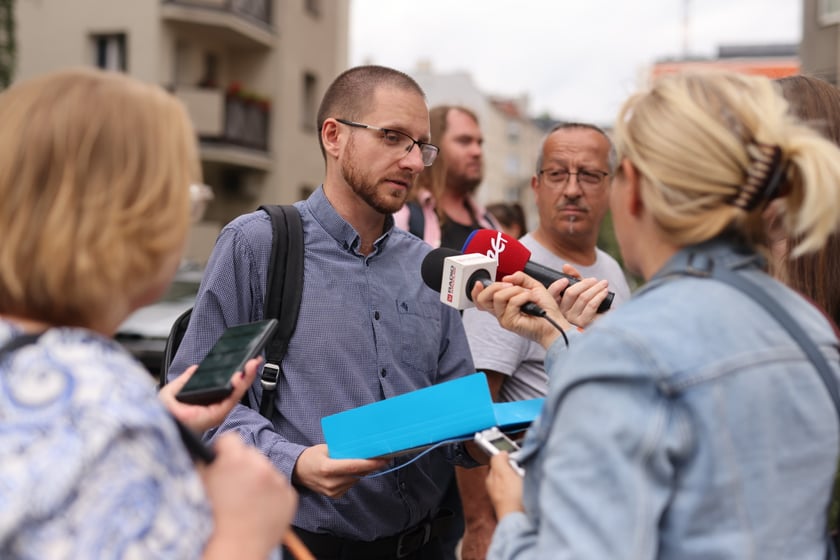 Spotkanie mieszkańców Trzonolinowca z zarządcą