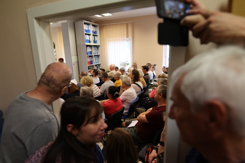 Spotkanie mieszkańców Trzonolinowca z zarządcą