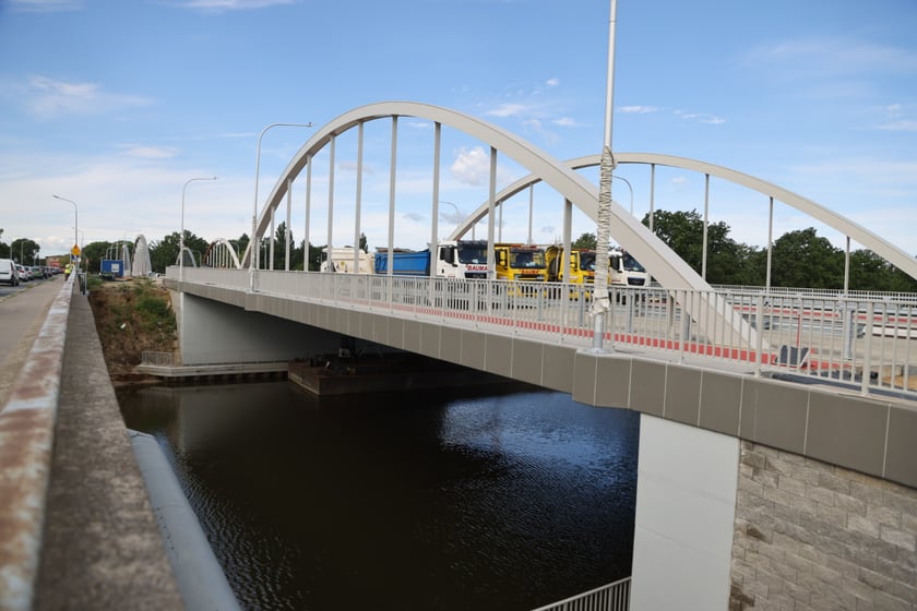 Próby obciążeniowe na mostach Chrobrego, 8 sierpnia 2023
