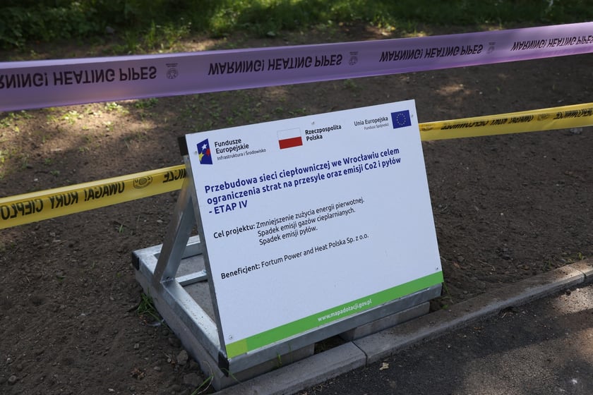 Pierwszy dzień po wymianie ciepłociągu, 25 sierpnia 2023