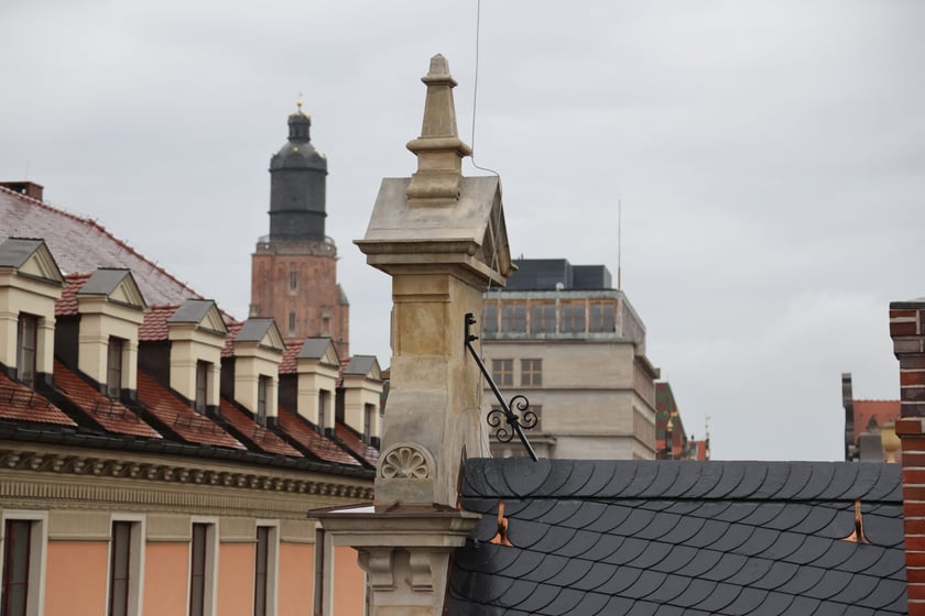 Budynek na ul. Gepperta 4 w remoncie, sierpień 2023