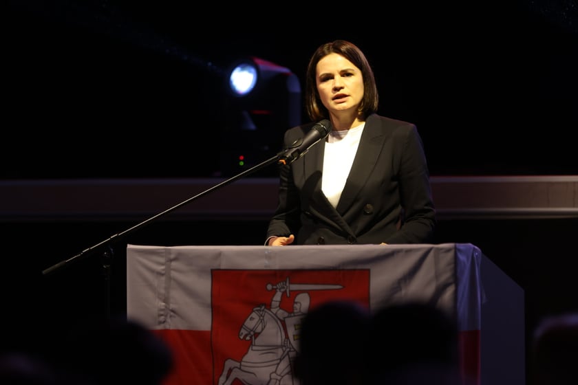 Spotkanie ze Swiatłaną Cichanouską