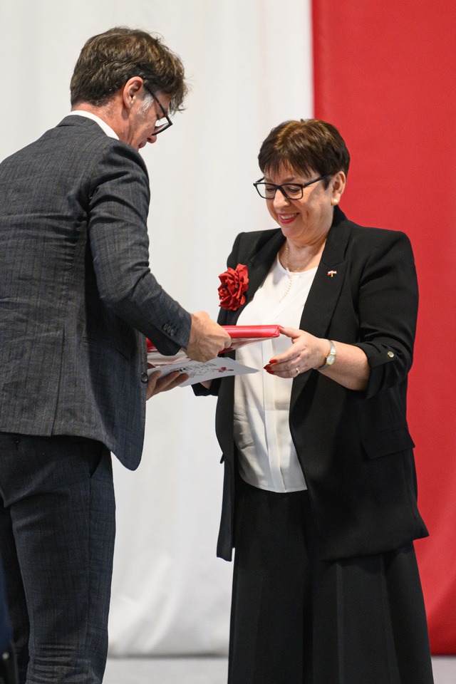 Uroczystości nadania imienia Szkole Podstawowej nr 4 we Wrocławiu