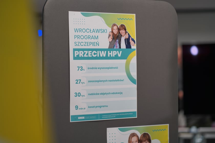 Konferencja prezentująca kampanię społeczną o HPV, 14 października 2023