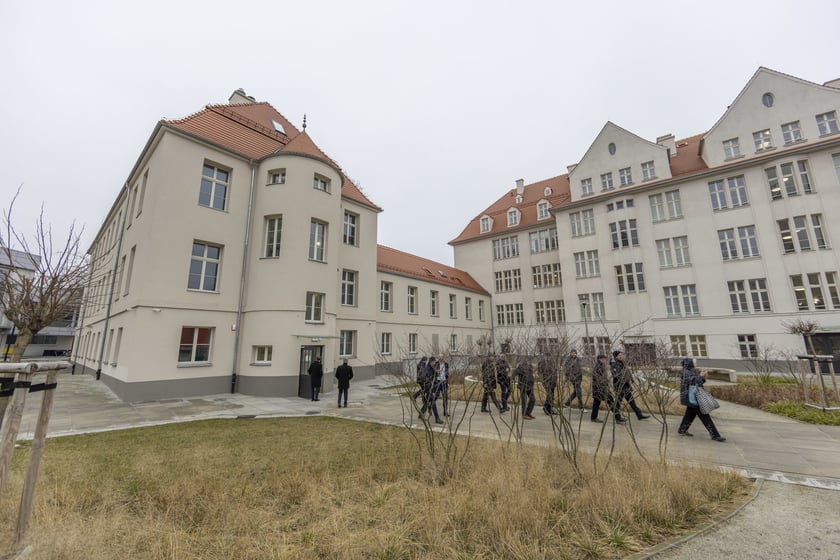 Budynek przy ul. Hoene-Wrońskiego zaprojektowany przez Maxa Berga