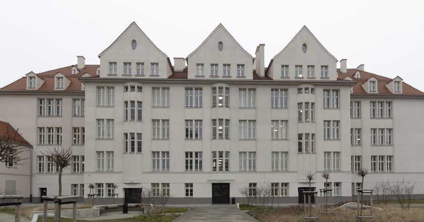 Budynek przy ul. Hoene-Wrońskiego zaprojektowany przez Maxa Berga