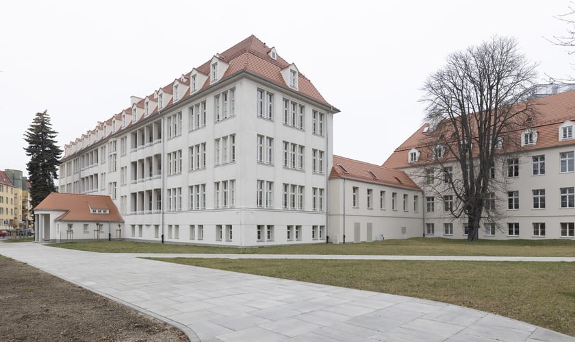 Budynek przy ul. Hoene-Wrońskiego zaprojektowany przez Maxa Berga