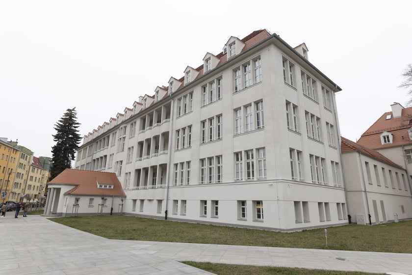 Budynek przy ul. Hoene-Wrońskiego zaprojektowany przez Maxa Berga