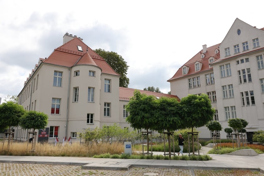 Budynek przy ul. Hoene-Wrońskiego zaprojektowany przez Maxa Berga