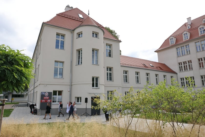 Budynek przy ul. Hoene-Wrońskiego zaprojektowany przez Maxa Berga