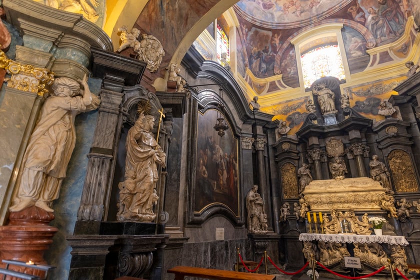 Krypta pod kościołem dominikanów i kaplica bł. Czesława