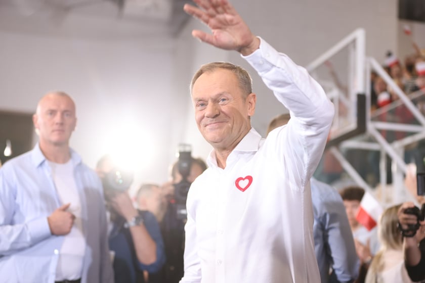 Spotkanie Donalda Tuska z wrocławianami w ZSP przy ul. Asfaltowej