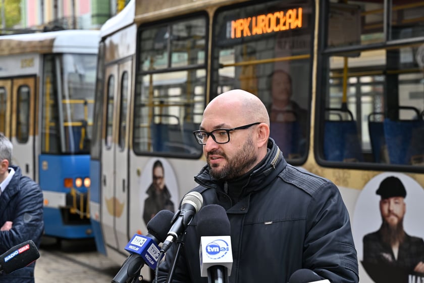 Witold Woźny, prezes MPK Wrocław.
