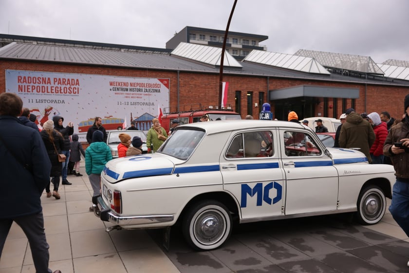 Zlot motoryzacyjnych klasyków pod Zajezdnią, 12 listopada 2023