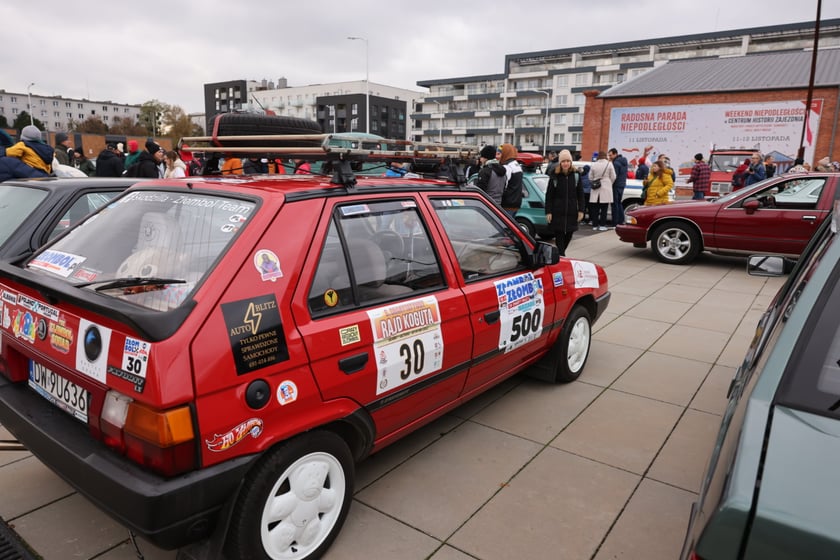 Zlot motoryzacyjnych klasyków pod Zajezdnią, 12 listopada 2023