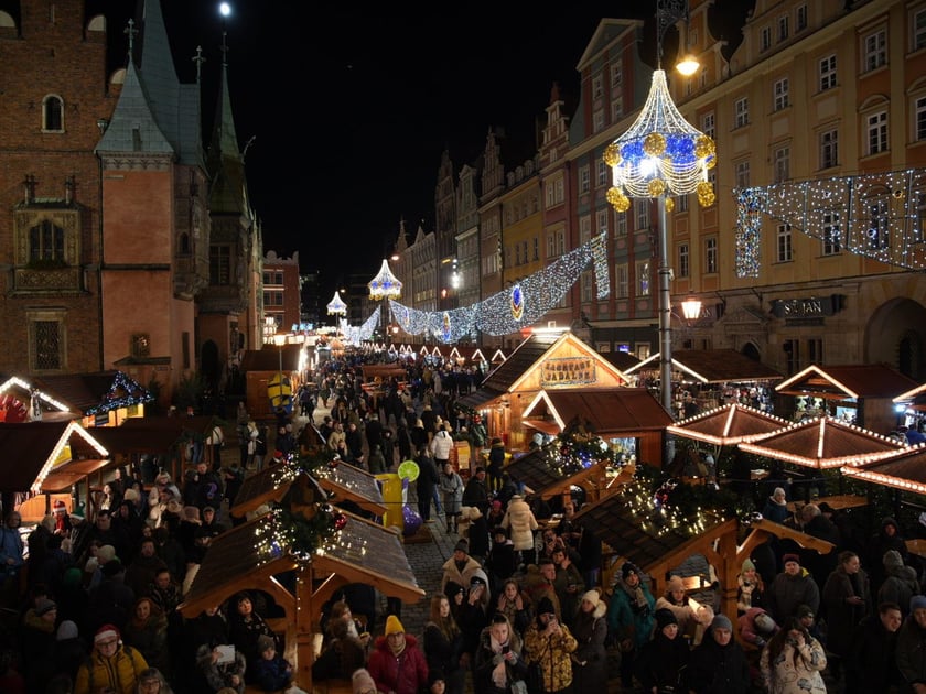 Jarmark Bożonarodzeniowy we Wrocławiu - otwarcie