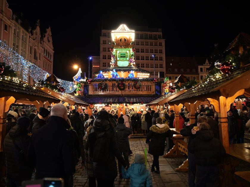 Jarmark Bożonarodzeniowy we Wrocławiu - otwarcie