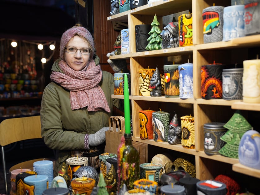 rzemiosło na Jarmarku Bożonarodzeniowym 2023 we Wrocławiu