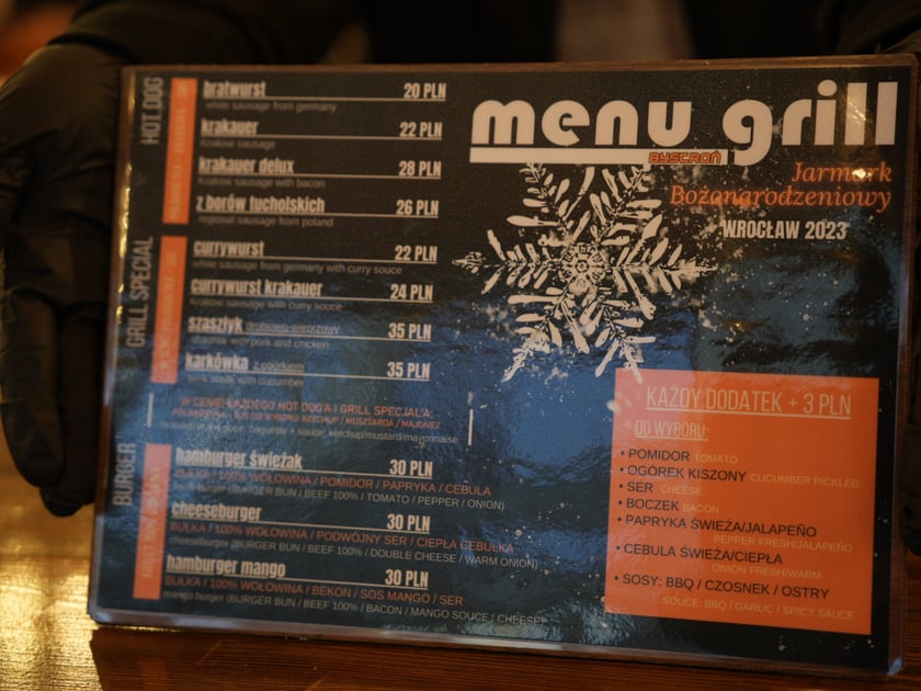 Jarmark Bożonarodzeniowy 2023 we Wrocławiu - ceny