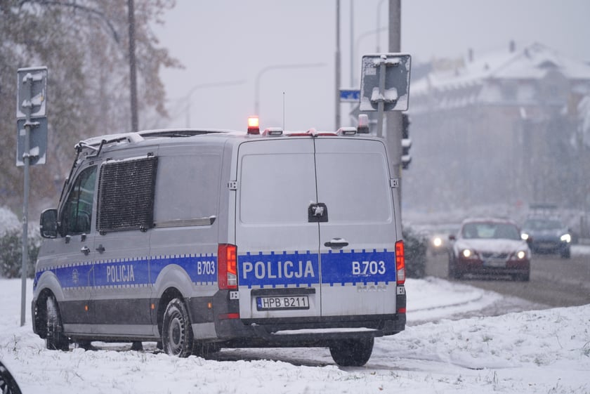 Miejsce zdarzenia na ul. Sudeckiej