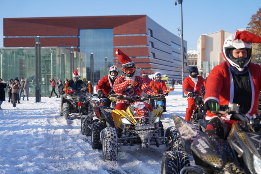 Moto Mikołaje we Wrocławiu