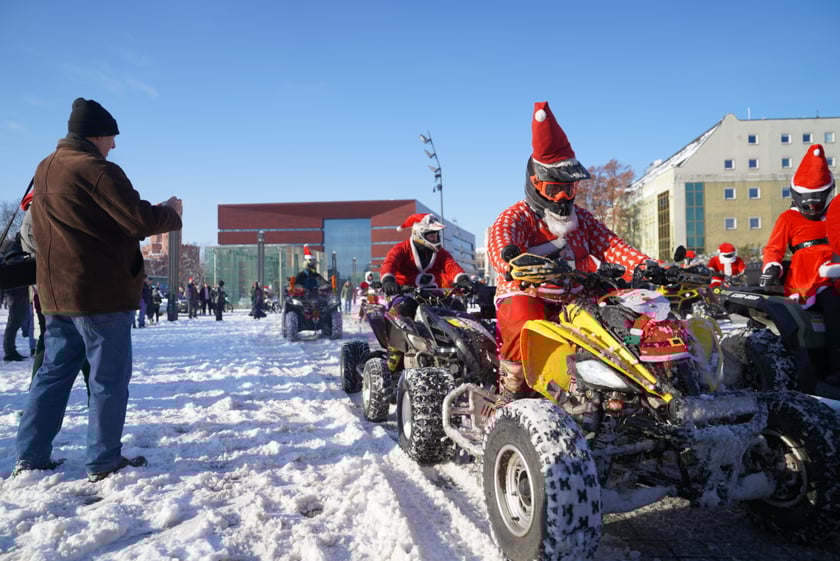 Moto Mikołaje we Wrocławiu