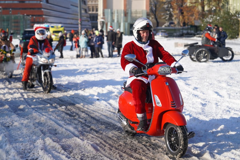 Moto Mikołaje we Wrocławiu