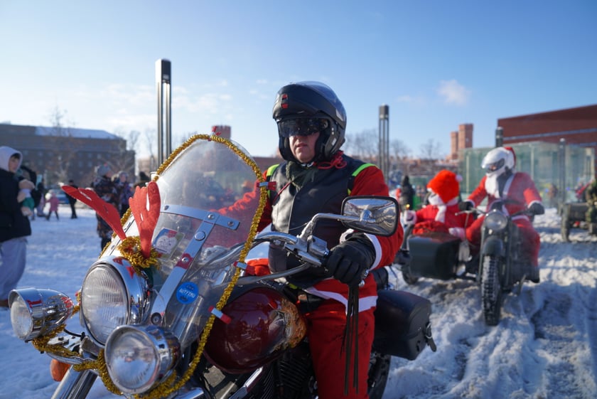 Moto Mikołaje we Wrocławiu