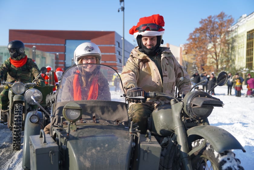 Moto Mikołaje we Wrocławiu