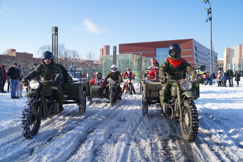 Moto Mikołaje we Wrocławiu