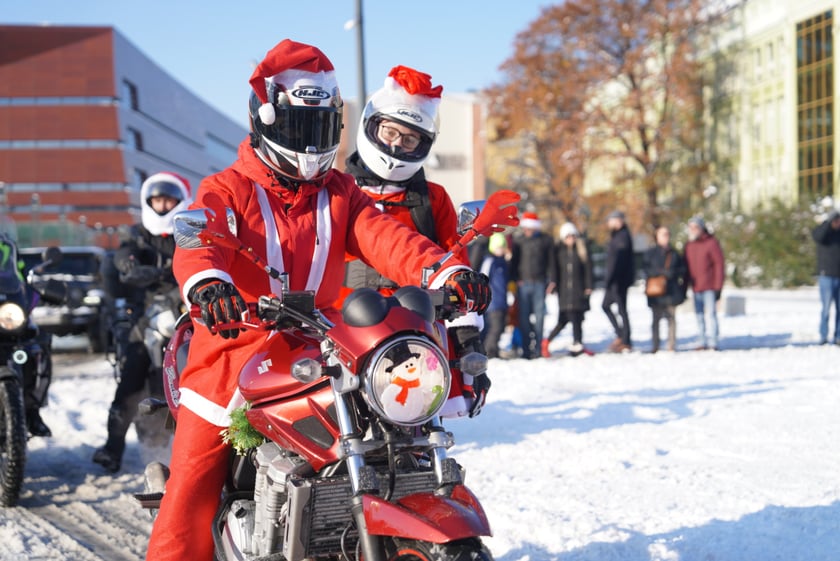 Moto Mikołaje we Wrocławiu
