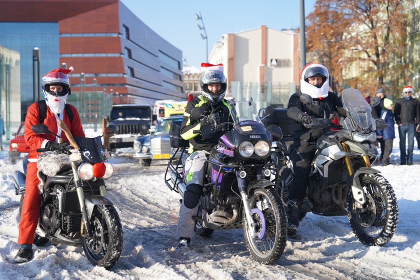 Moto Mikołaje we Wrocławiu