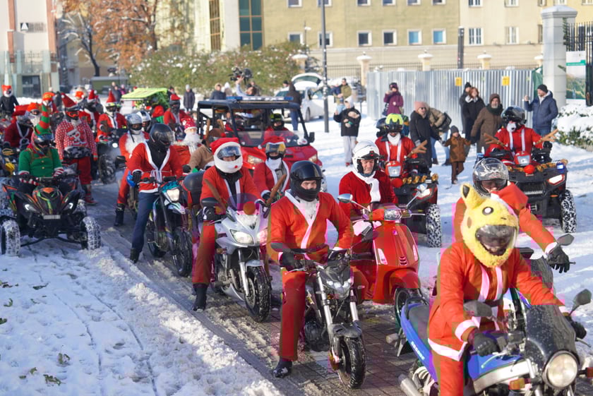 Moto Mikołaje we Wrocławiu