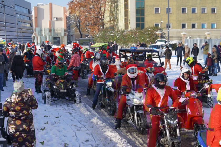 Moto Mikołaje we Wrocławiu