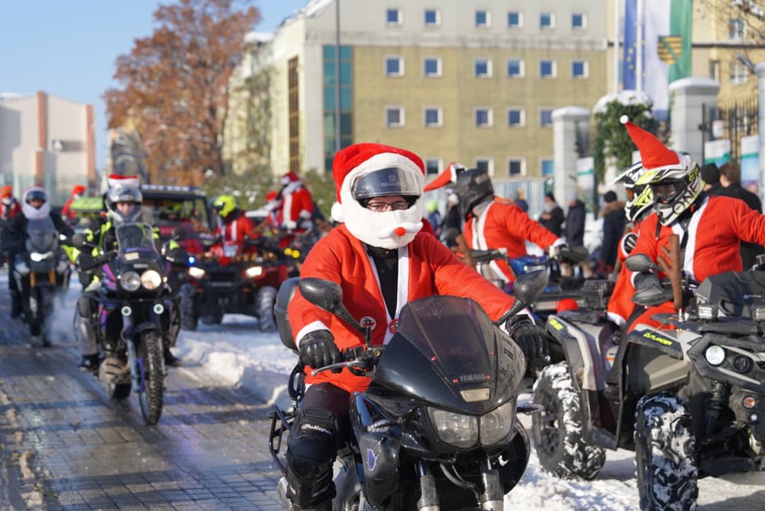Moto Mikołaje we Wrocławiu