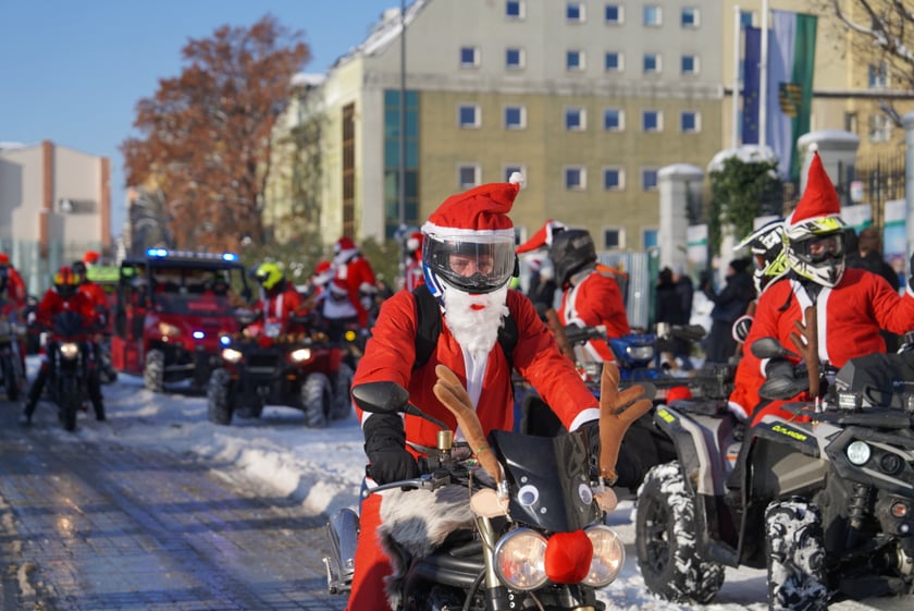 Moto Mikołaje we Wrocławiu