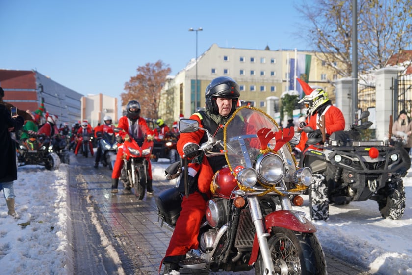 Moto Mikołaje we Wrocławiu