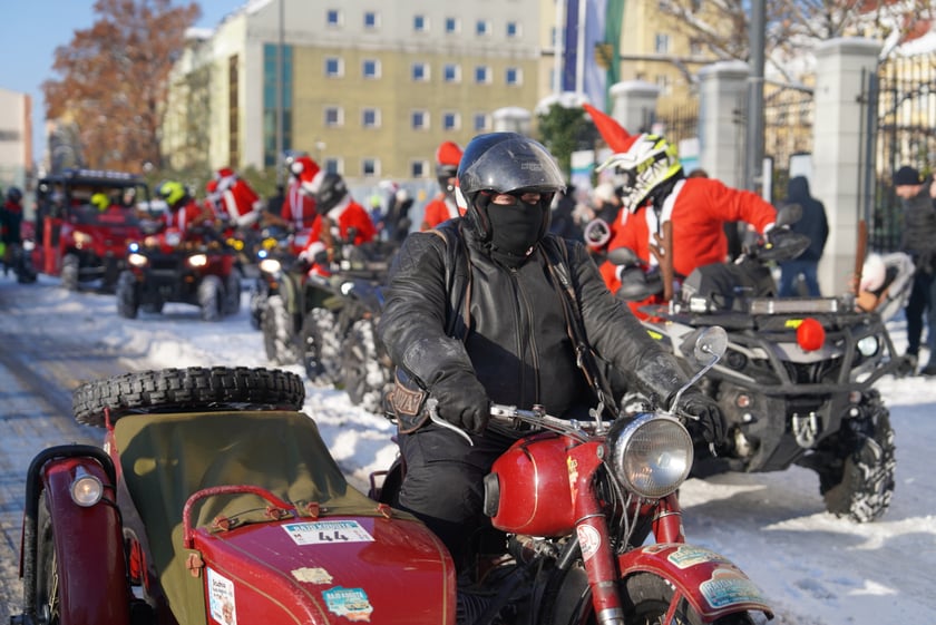 Moto Mikołaje we Wrocławiu