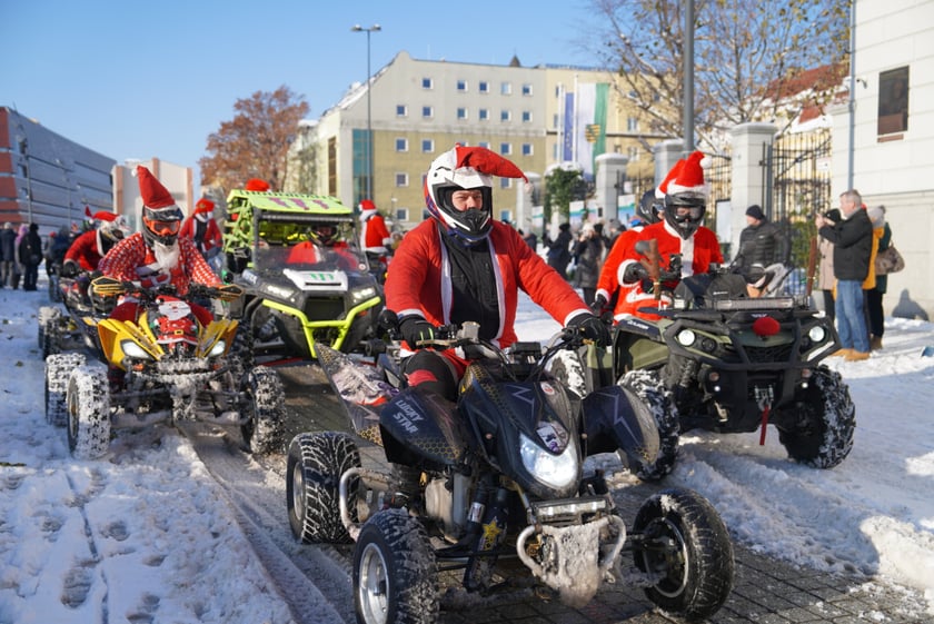 Moto Mikołaje we Wrocławiu