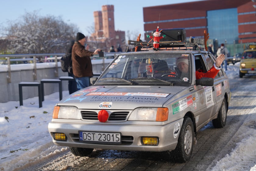 Moto Mikołaje we Wrocławiu