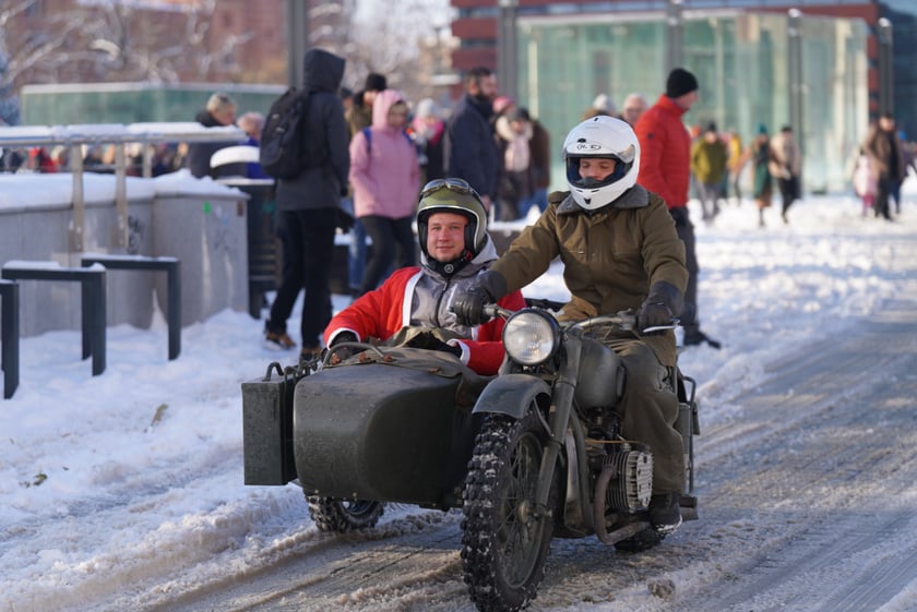 Moto Mikołaje we Wrocławiu